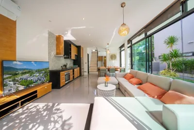 BangT-ao 3-bedroom modern minimalist luxury style private pool holiday villa gym quiet community – Fotos 2